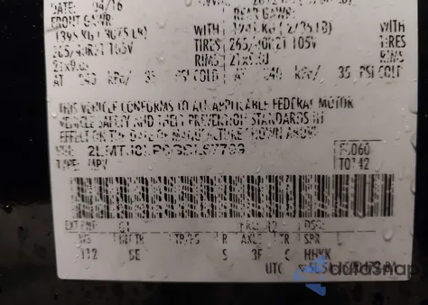 2016 Lincoln Mkx Reserve z USA, uszkodzony, nr VIN 2LMTJ8LP6GBL67799